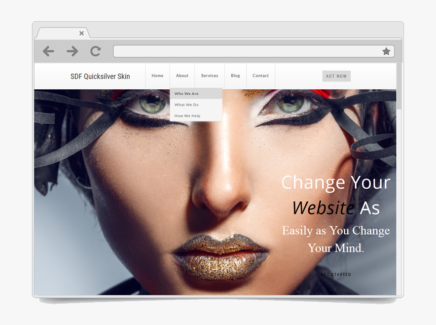 The Quicksilver Skin - Graphics Software, HD Png Download