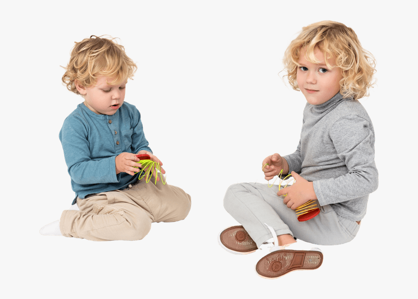 Kids Playing On The Floor, HD Png Download