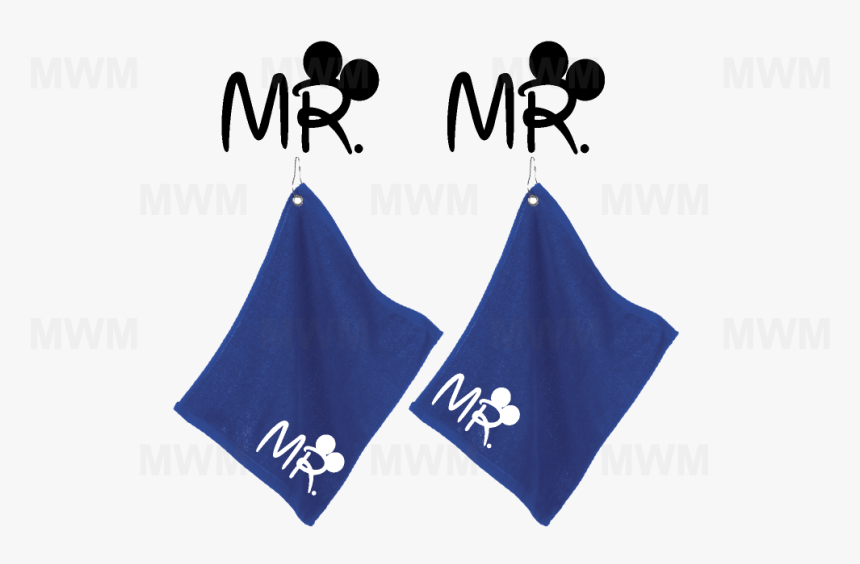Lgbt Gay Matching Couple Royal Blue Super Soft Velour - Mickey Mouse, HD Png Download