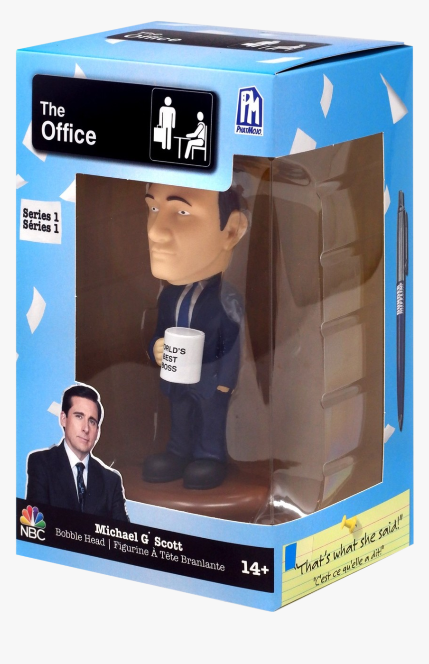 Scott Series 1 5” Bobble Head Figure - Office Dwight Schrute Bobblehead, HD Png Download