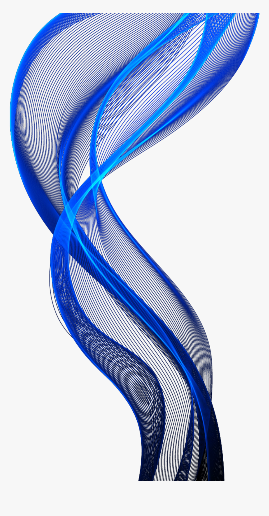 #swirl #swirls #blue #smoke #effect - Wire, HD Png Download
