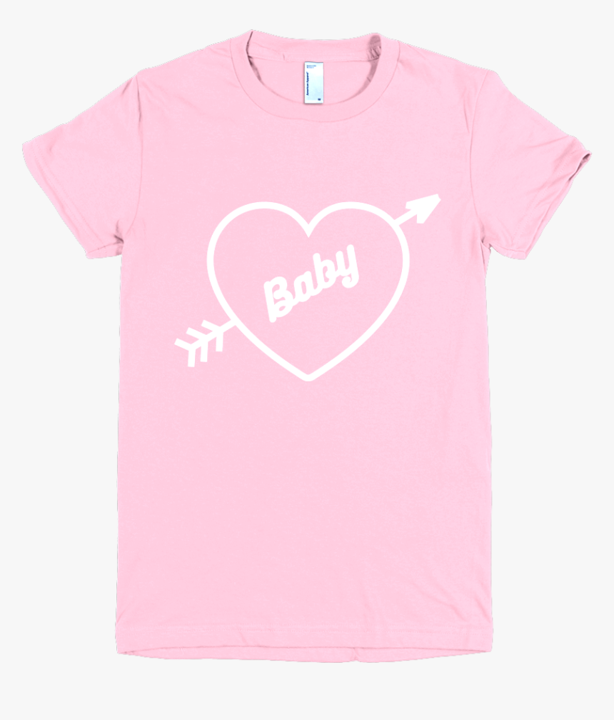 Pink Arrow Heart Pin Up Rockabilly Princess Babygirl - Heart, HD Png Download