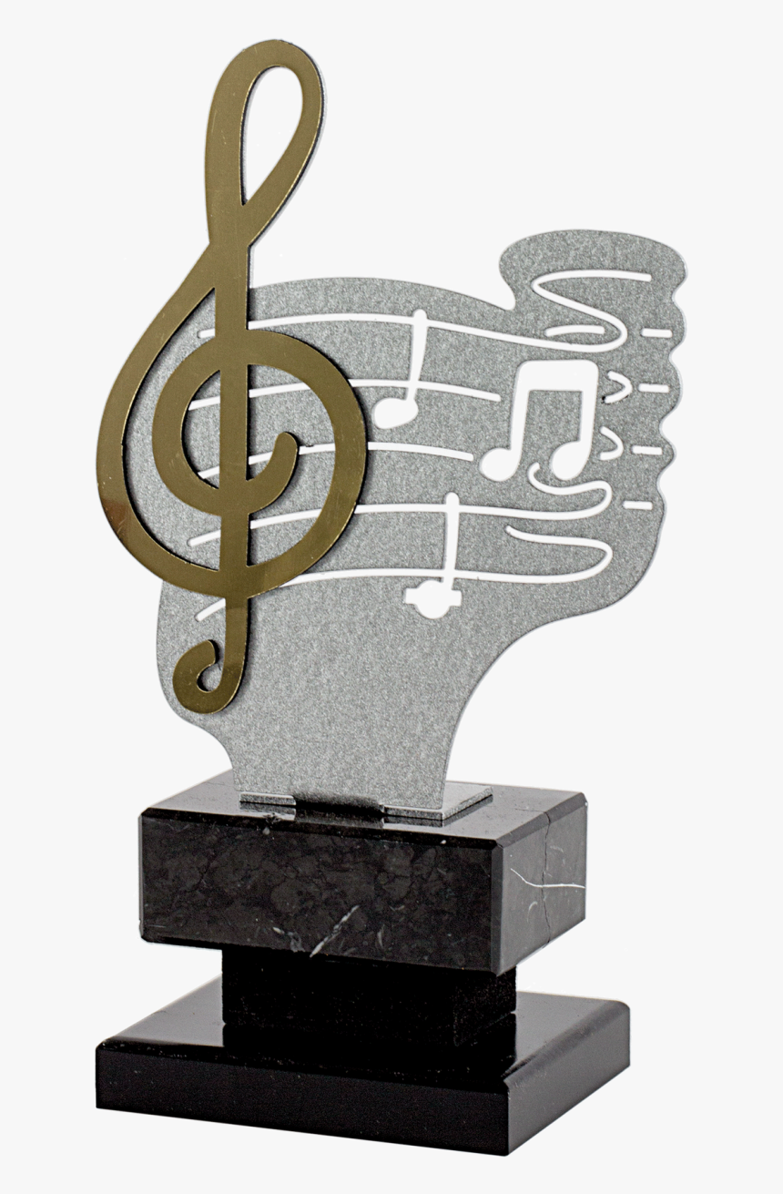 Methacrylate Trove Clave Sol Trophy - Trophy, HD Png Download