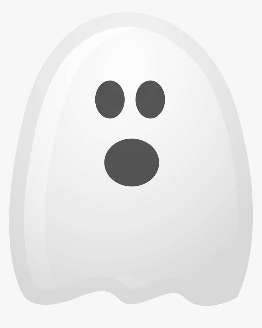 Ghost Spooky White Free Photo - Ghost, HD Png Download