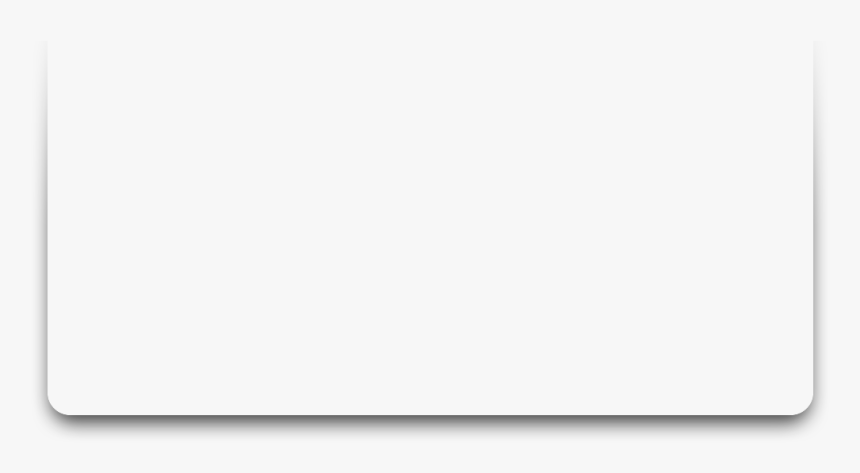 U Brands Dry Erase Board , Png Download - Transparent Banner Shadow Png, Png Download