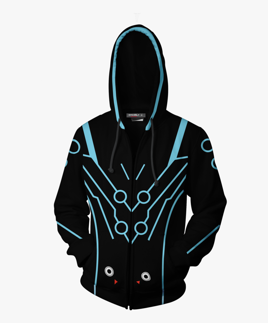 Overwatch Cosplay Genji Carbon Fiber Skin Zip Up Hoodie - Overwatch Carbon Fiber Genji Cosplay, HD Png Download