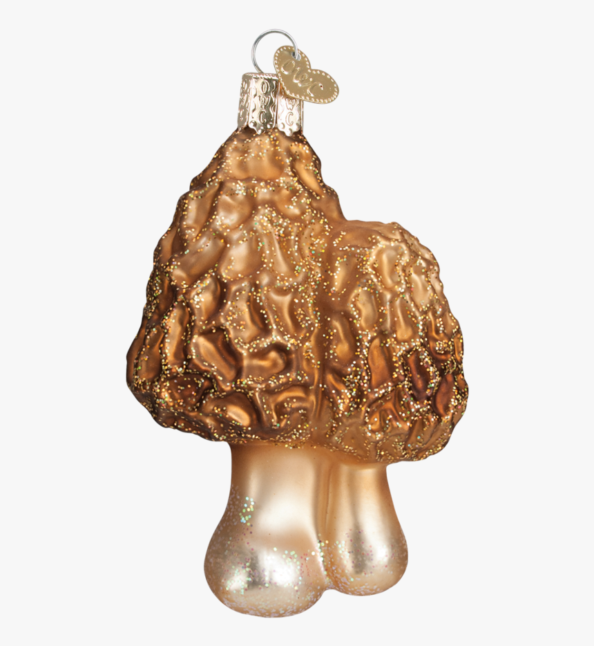 Morel Mushroom Christmas Ornament, HD Png Download