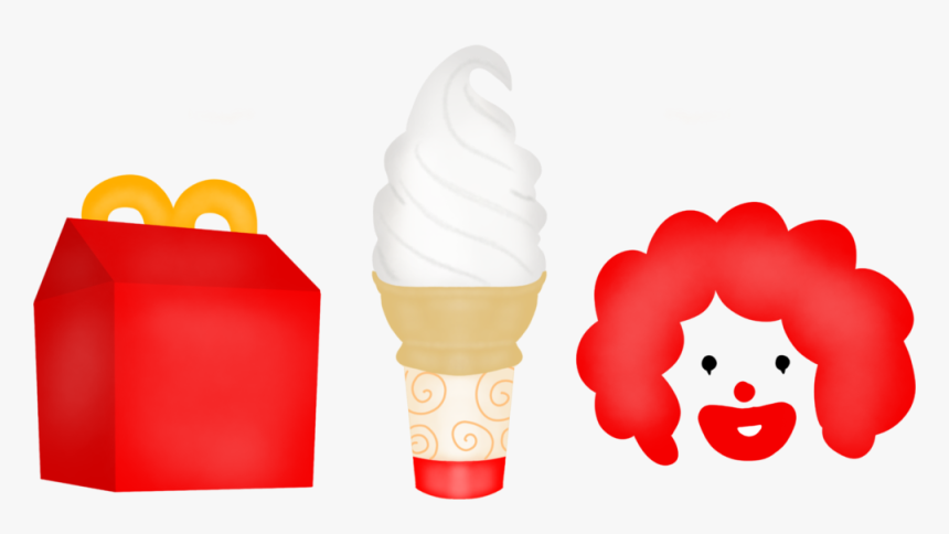 Mm Mchappytriopng 2019 - Soft Serve Ice Creams, Transparent Png