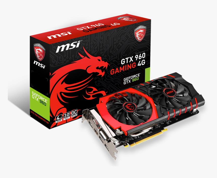 Msi Gtx 960 4gb, HD Png Download