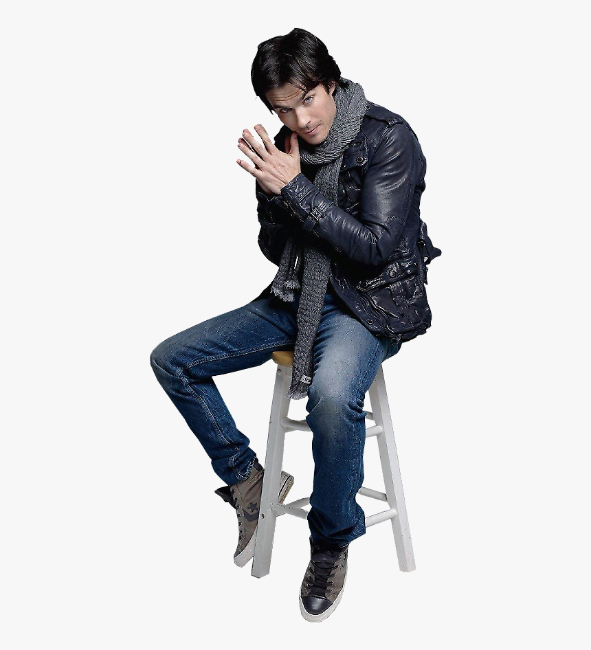 Damon Salvatore Ian Somerhalder Hd, HD Png Download