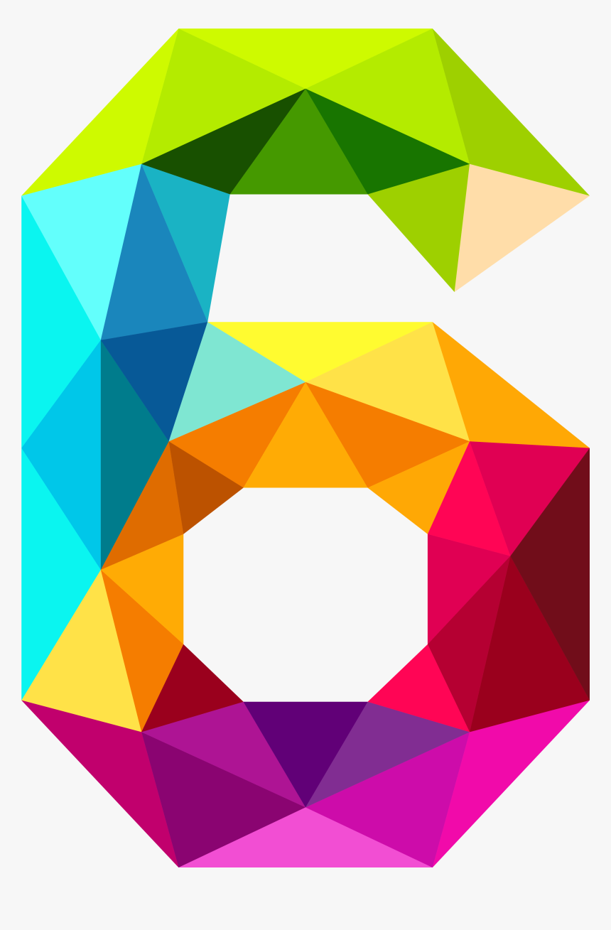 Png Number 6, Transparent Png