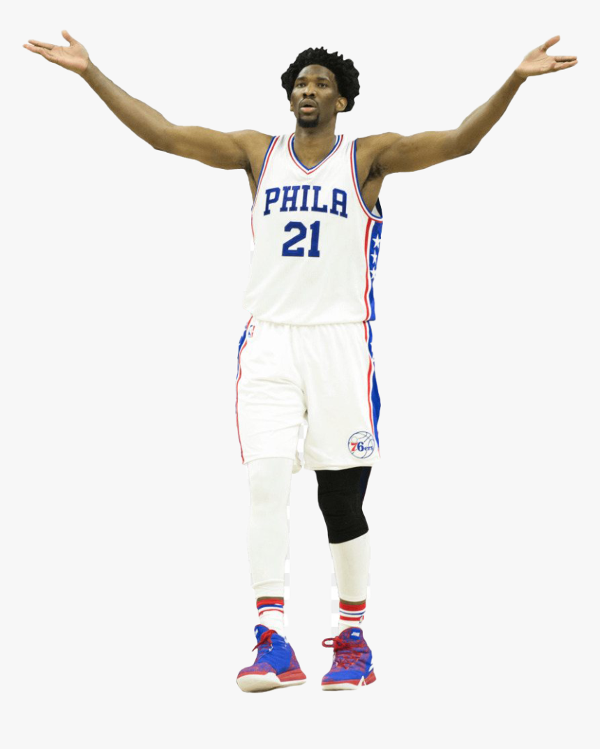 Joel Embiid Transparent Images - Philadelphia 76ers, HD Png Download