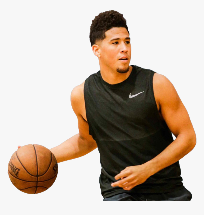 Devin Booker Transparent Images - Dribble Basketball, HD Png Download
