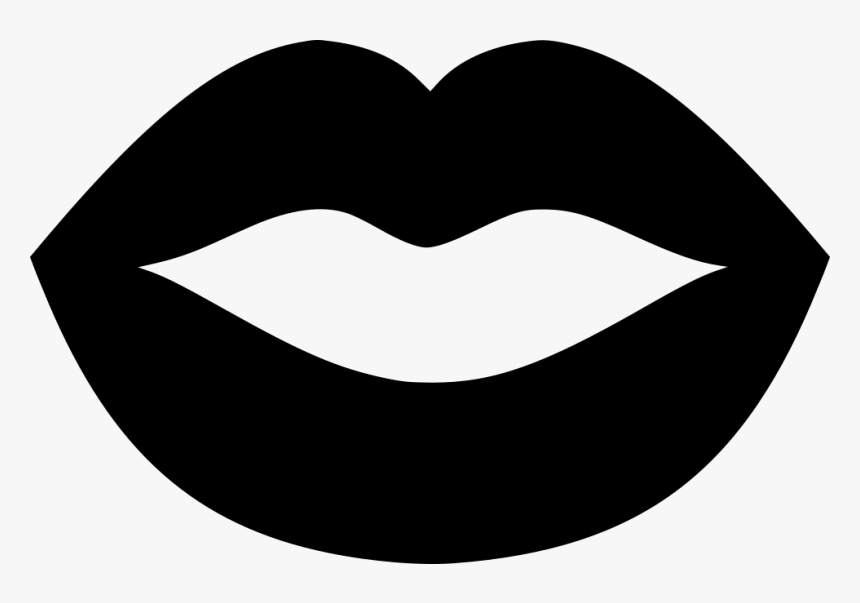 Lips - Star Icons In Black, HD Png Download