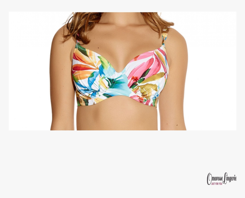 Fantasie Boca Chica U/w Gathered Full Cup Bikini Top - Fantasie 6034, HD Png Download
