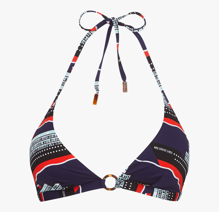 Women Halter Printed - Swimsuit Top, HD Png Download