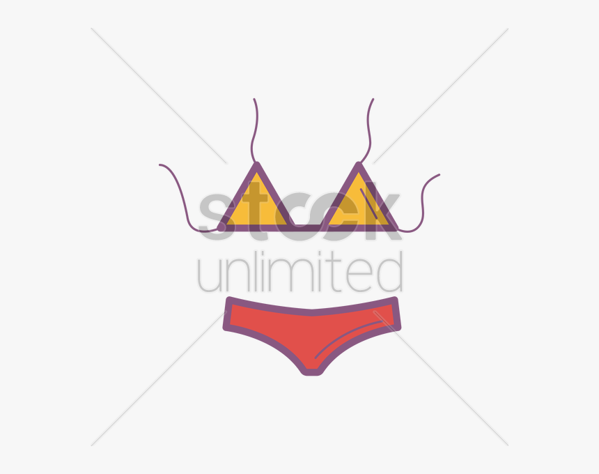 Transparent Bikini Top Clipart - Bikini, HD Png Download