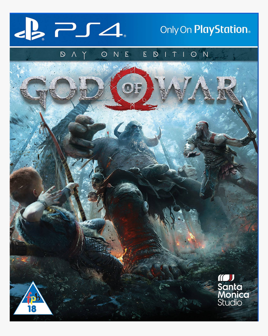 God Of War Ps4 Day One Edition, HD Png Download