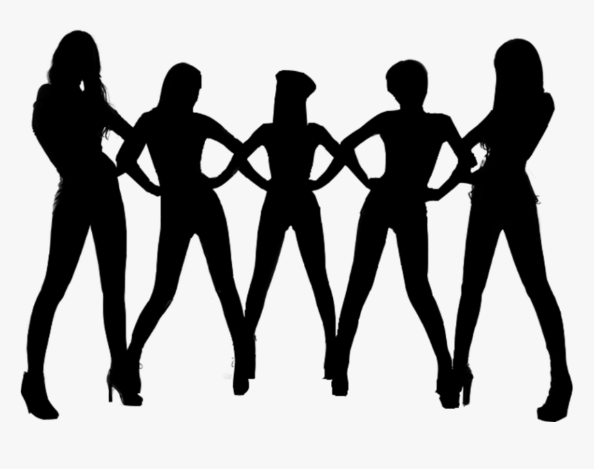 Coat & Hat Racks Rendering Woman - Siluetas Mujeres De Fiesta Png, Transparent Png