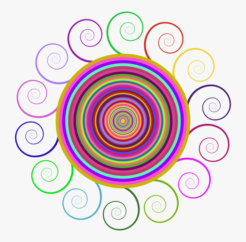 Abstract Spiral Circle - American Crew Fiber, HD Png Download