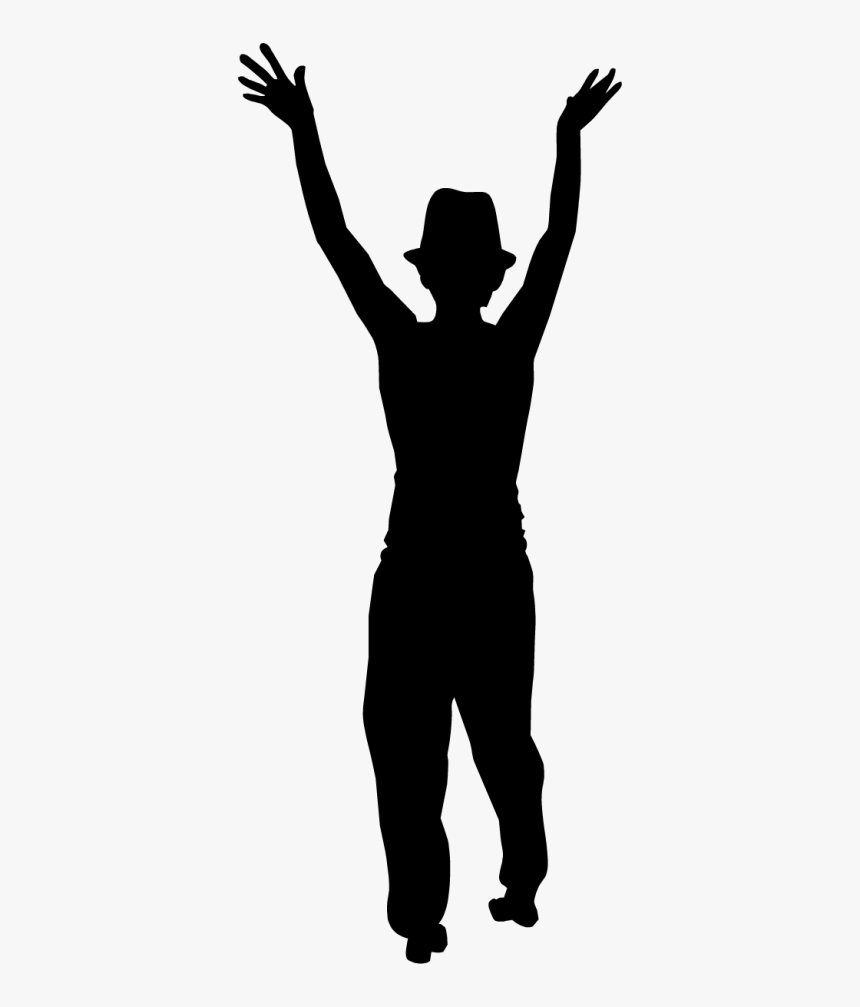 Party Crowd Silhouette Png Download - Silhouette, Transparent Png