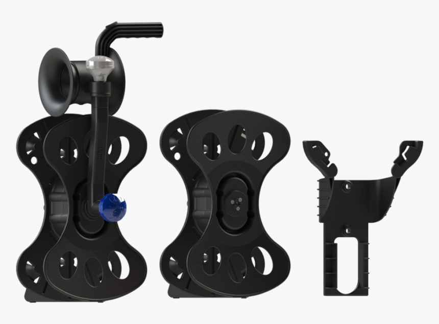 Freereel Pro All 45 4 10 16 - Freereel Heavy Duty Extension Cord Reel 100 Ft 12/3, HD Png Download