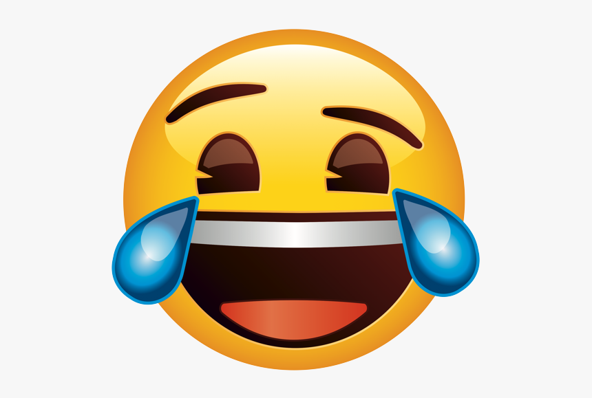 Crying Laughing Emoji Transparent, HD Png Download