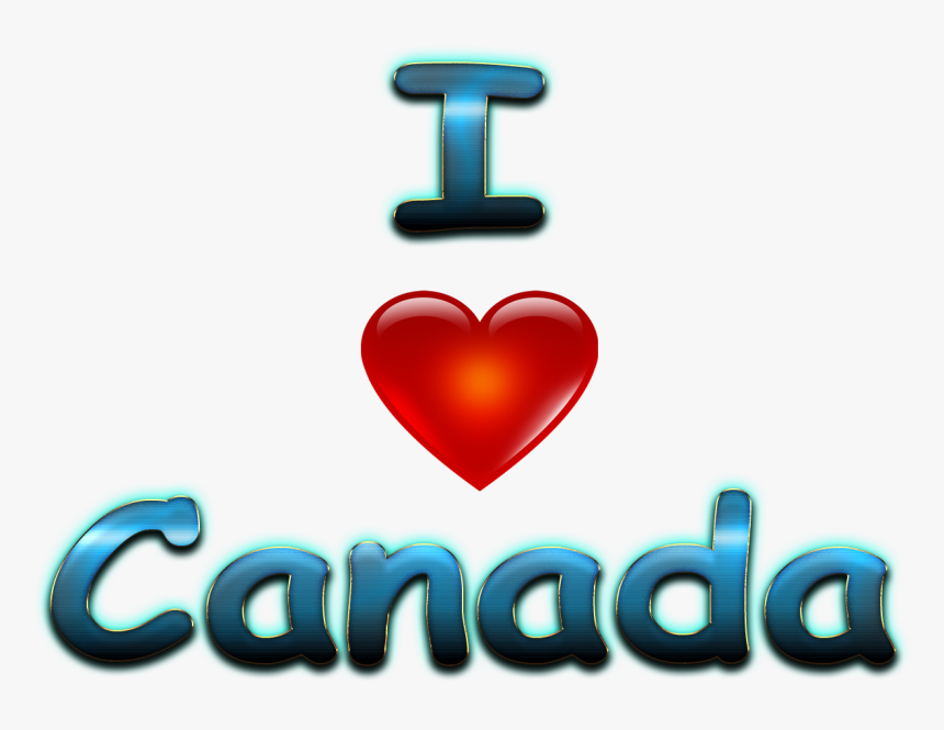 Canada Love Heart Design Png - Heart, Transparent Png