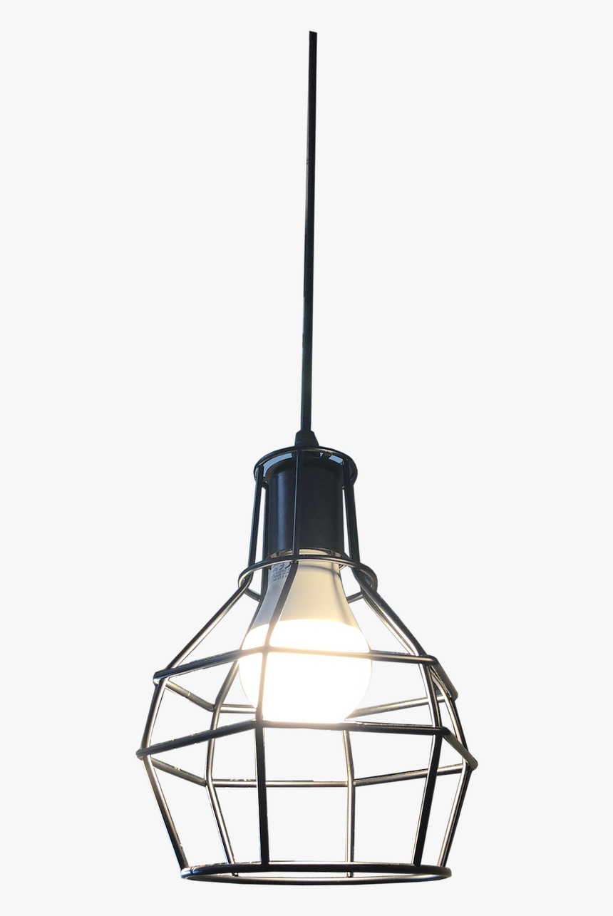 Pl6-9002/1 Black E27 Pendant Lamp - Ceiling Fixture, HD Png Download