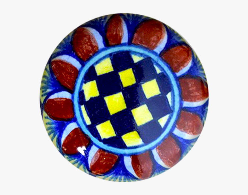 Italian Ceramic Knob Hand Painted - Circle, HD Png Download