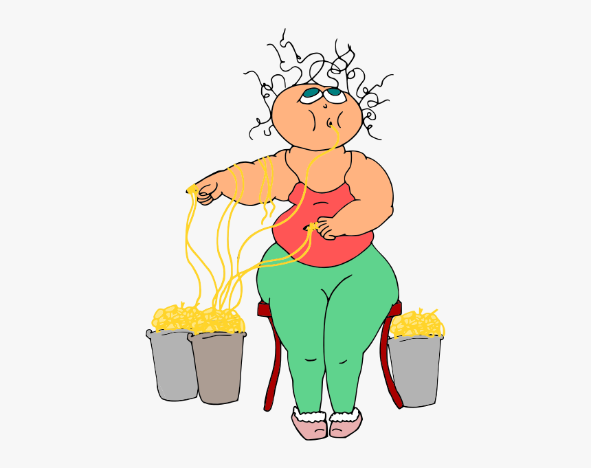 Pasta Girl - Cartoon, HD Png Download
