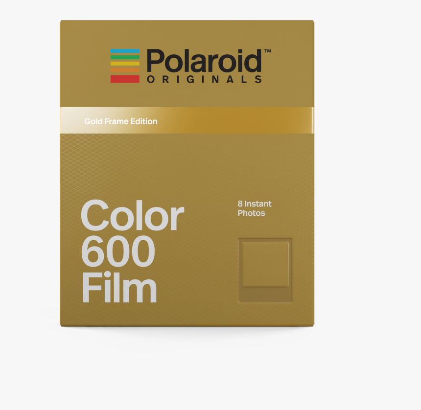 004674 600 Gold Frames Front - Polaroid Film 600 Gold, HD Png Download
