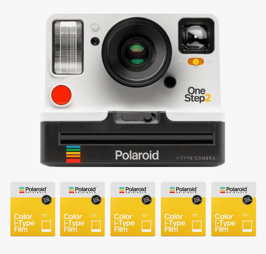 Polaroid One Step Two White, HD Png Download