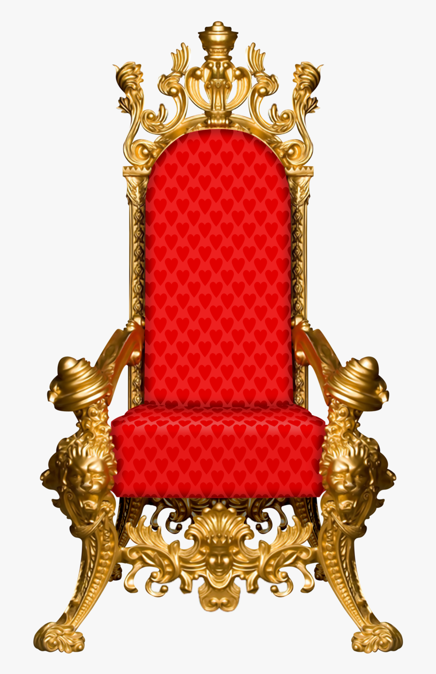 Throne Picture Chair Frame Red Download Free Image - Transparent Background Throne Png, Png Download