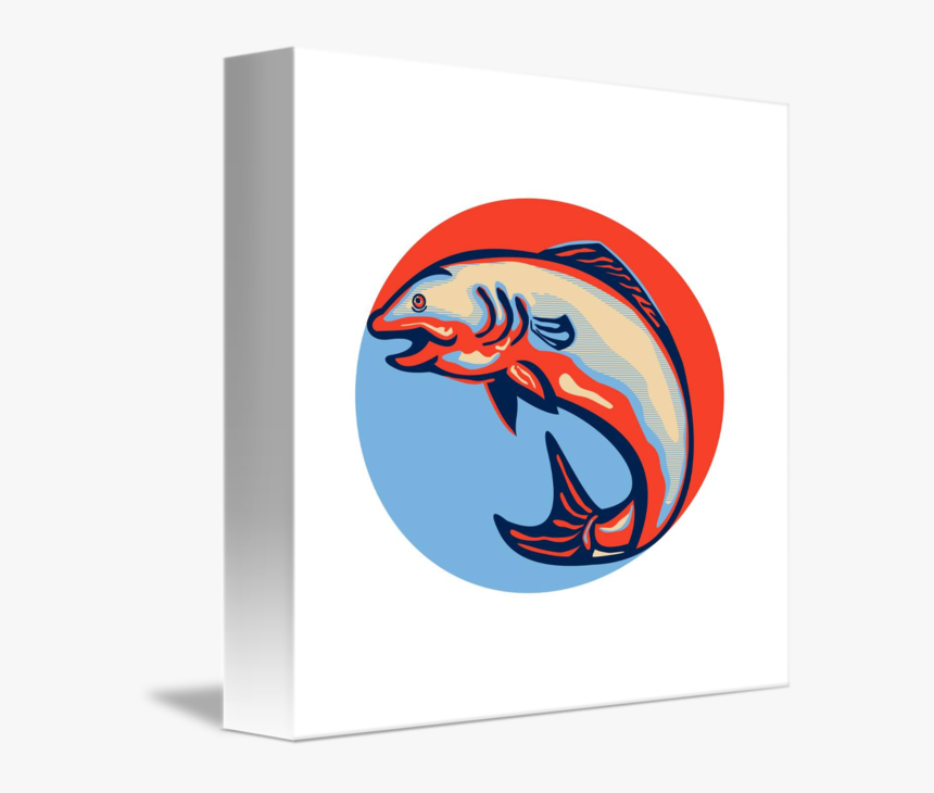 Salmon Jumping Png - Salmon, Transparent Png