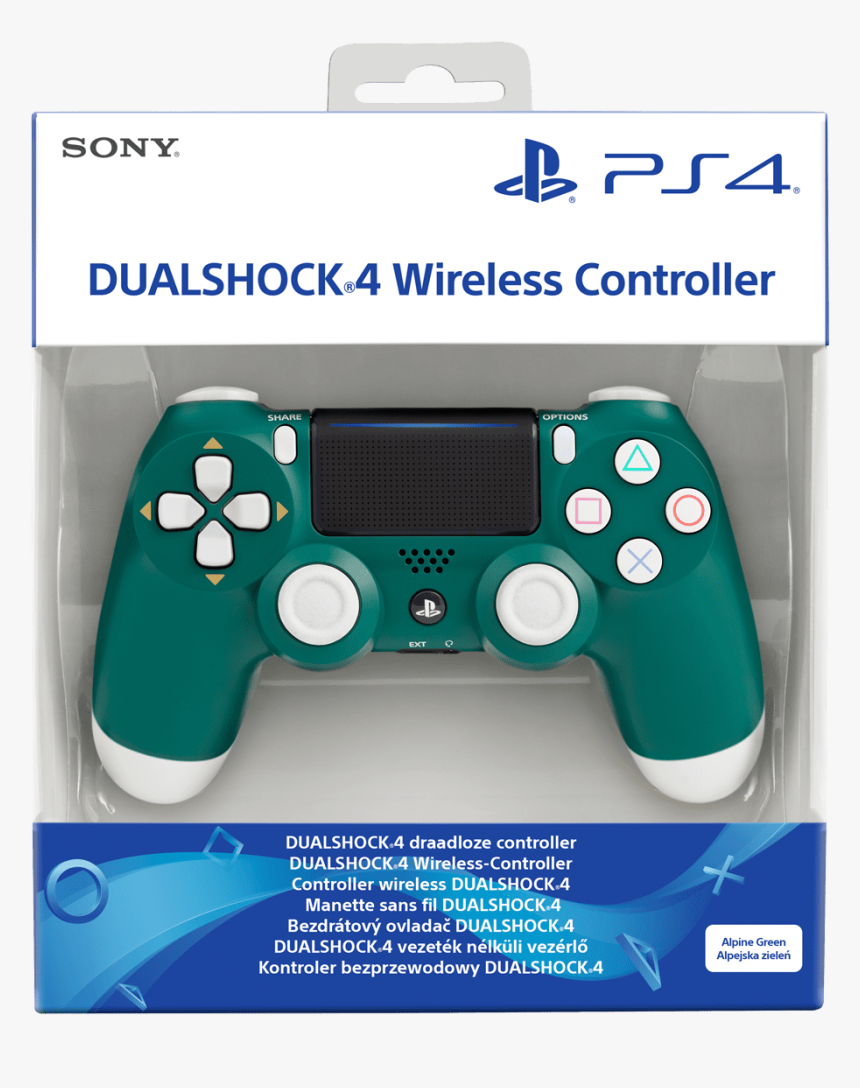 Playstation4 Dualshock Wireless Controllers , , Product - Dualshock 4 Green Alpine, HD Png Download