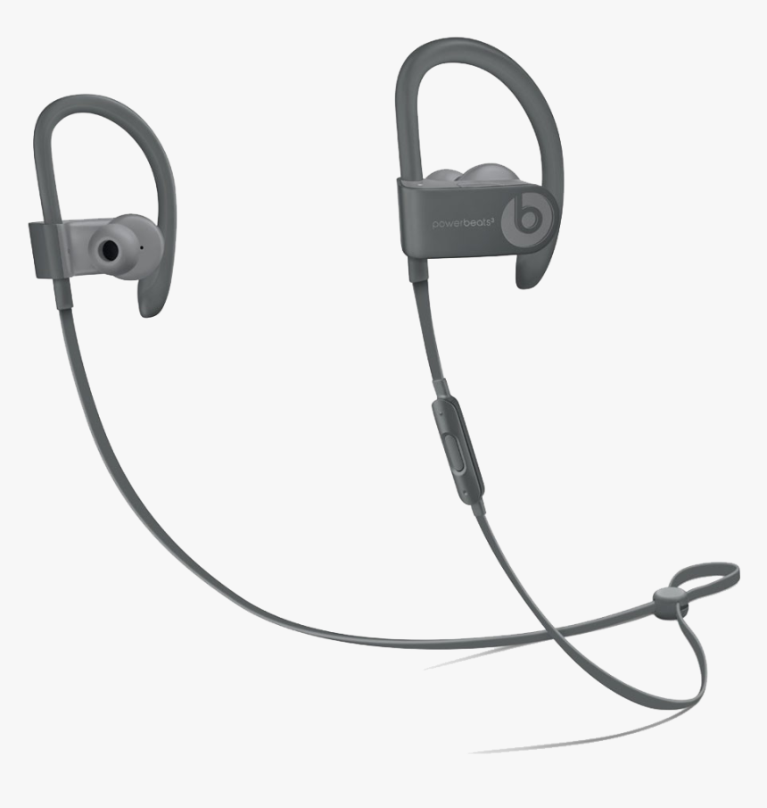 Powerbeats 3 Asphalt Grey, HD Png Download
