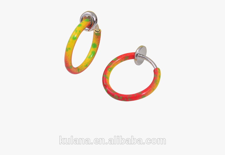 Custom Faux Septum Piercing India Nose Ring - Earrings, HD Png Download