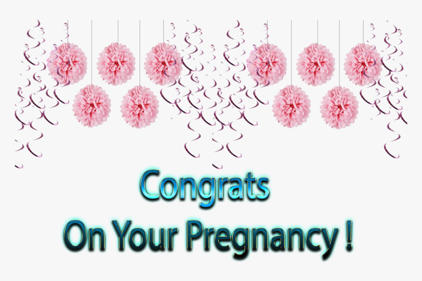Congrats On Your Pregnancy Png Free Images - Floral Design, Transparent Png