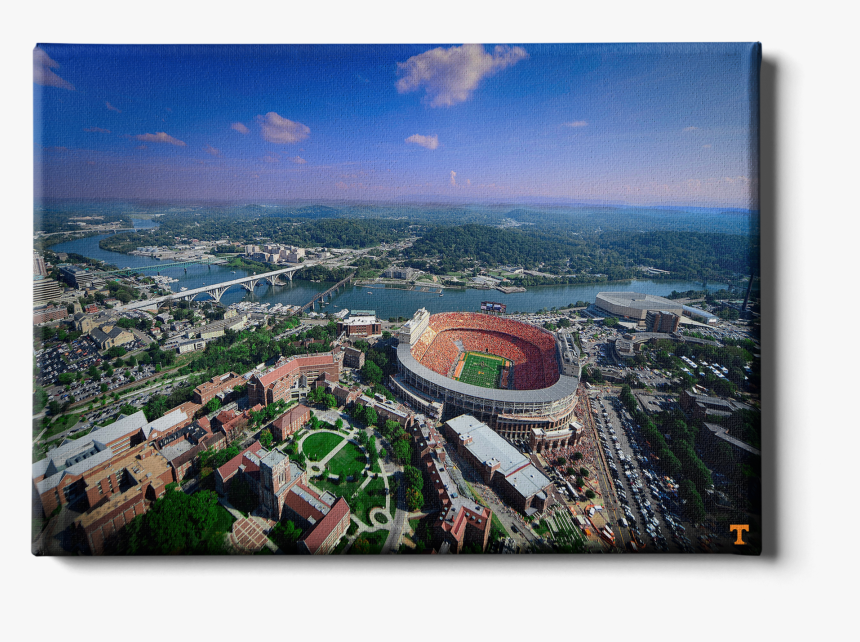 Aerial Neyland On The Tennessee River - Cityscape, HD Png Download