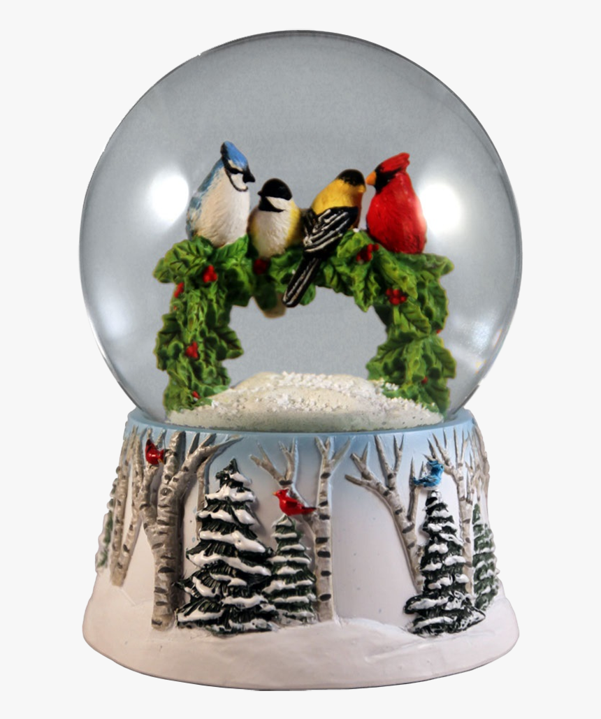 Bird Snow Globe, HD Png Download