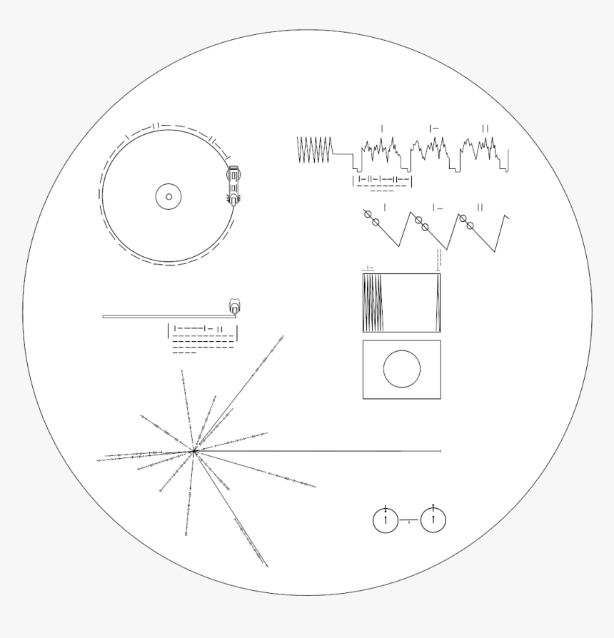 Voyager Golden Record, HD Png Download