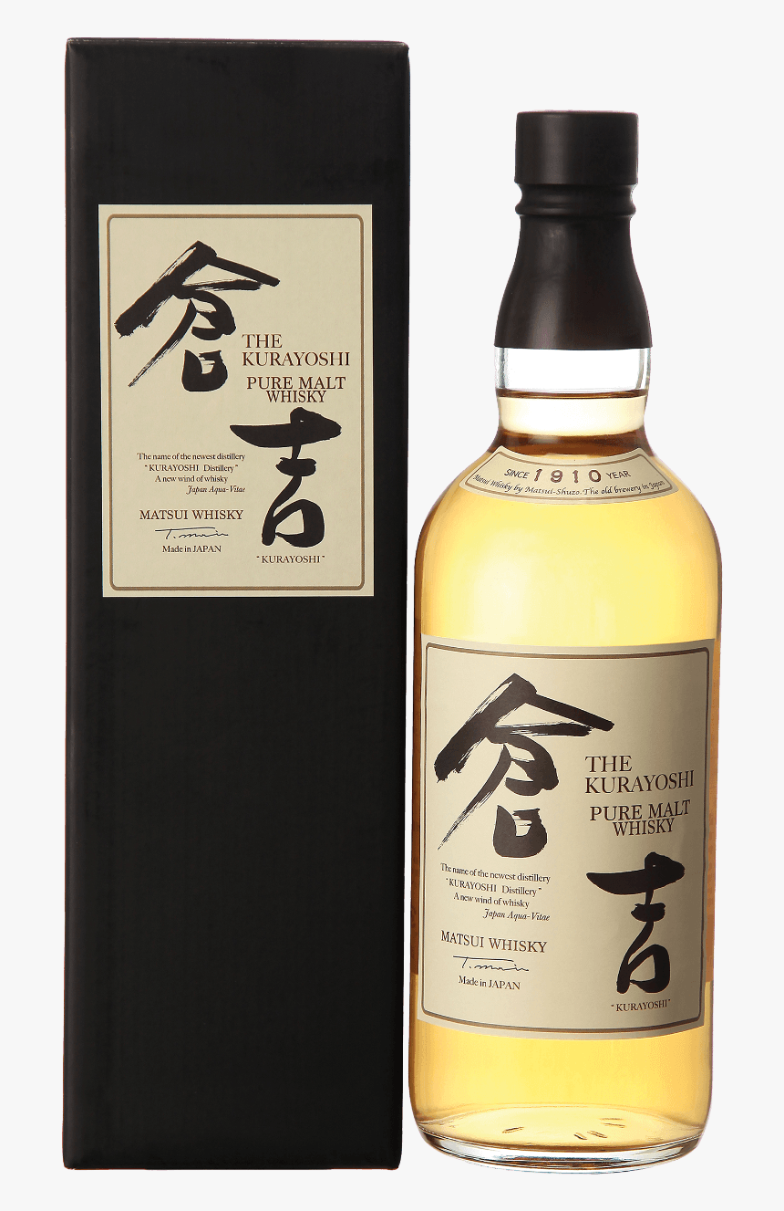 Kurayoshi Pure Malt Whisky, HD Png Download