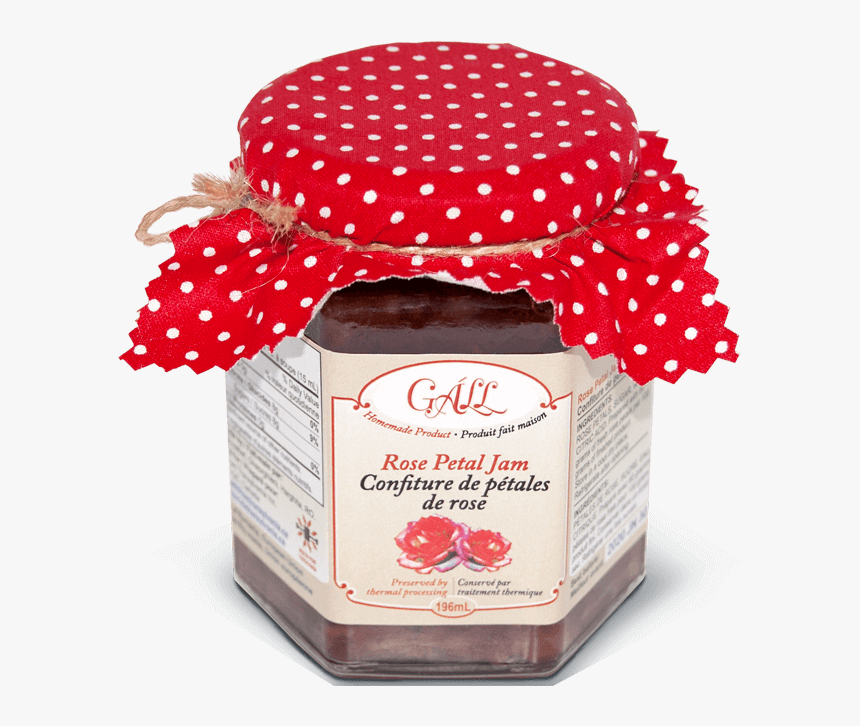 Transylvanian Handmade Natural Rose Petals Jam Fresh - Polka Dot, HD Png Download