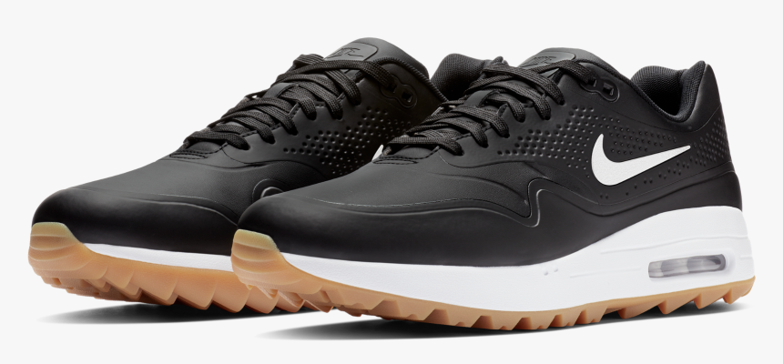 Nike Air Max Golf Shoes Black, HD Png Download