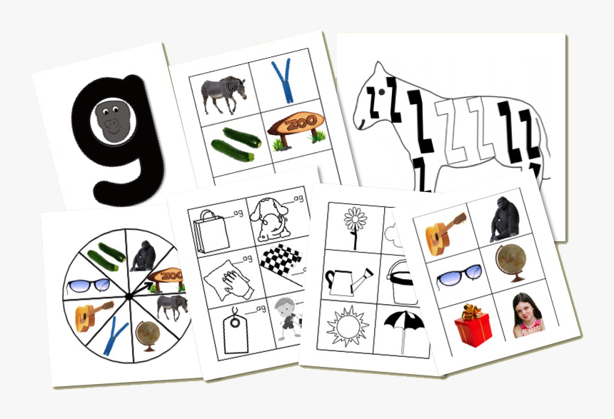 Alphabet Goodnight Gorilla Alphabet Activities - Illustration, HD Png Download
