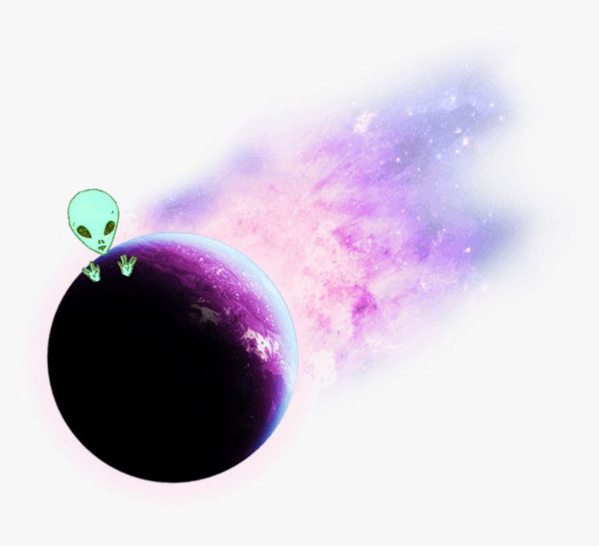 #alien #planet #etheralplanet #srcetheralplanet - Planet Picsart, HD Png Download