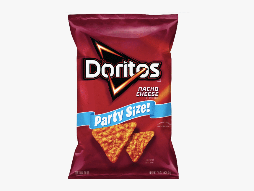 Doritos Nacho Cheese Party Size, HD Png Download , Transparent Png