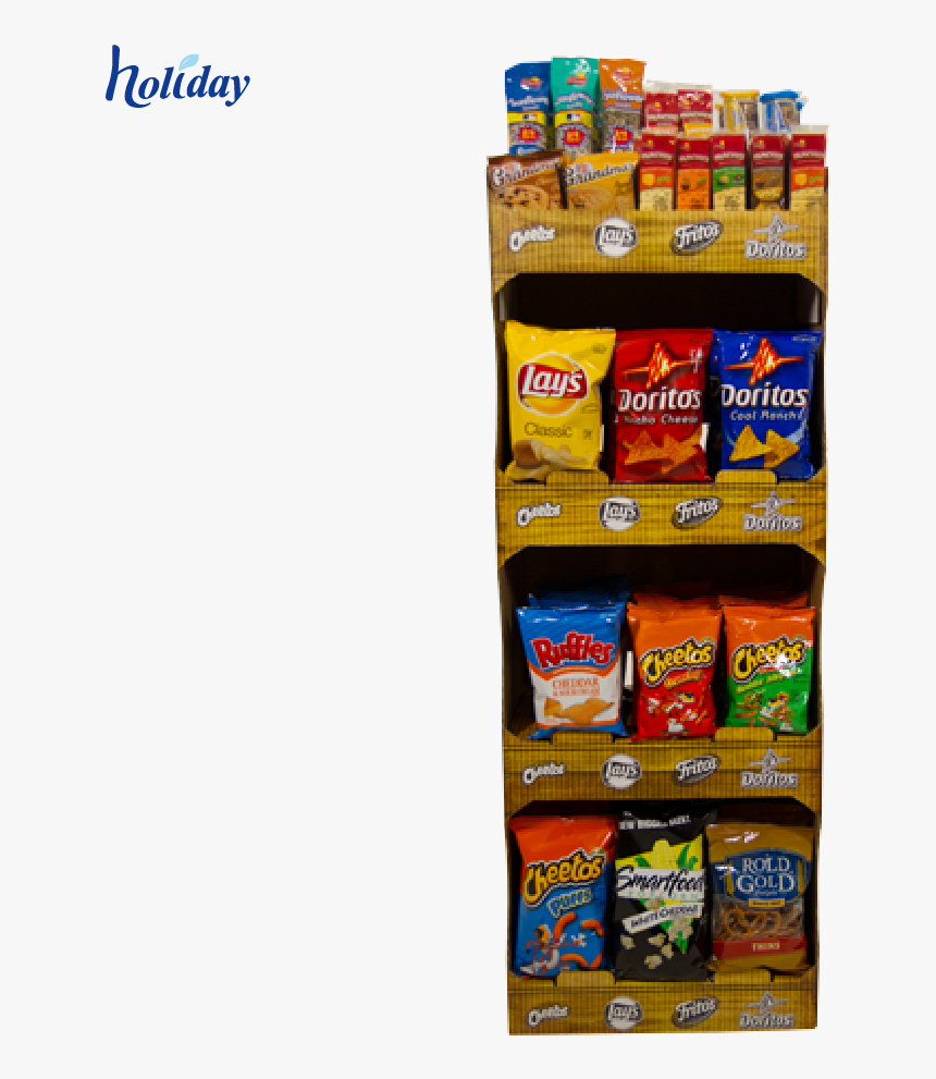 Chips Display Stand - Convenience Food, HD Png Download