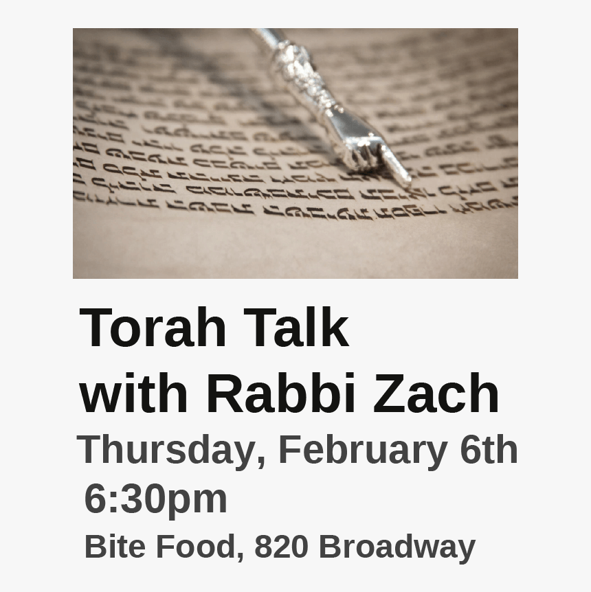 Torah Talk With Rabbi Zach, HD Png Download